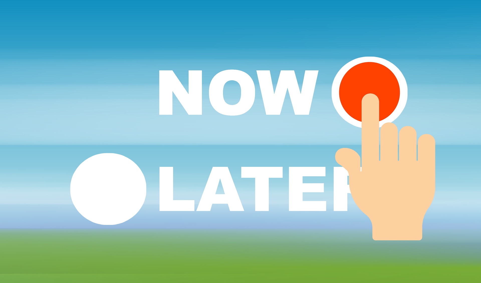 Move Again Button It's Time To Move Forward - Hit The Reset Button and Go!