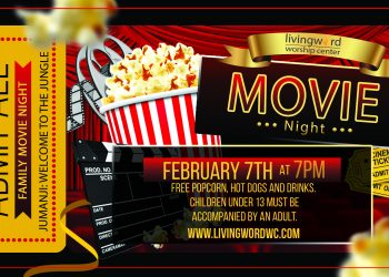 Family Movie Night! Jumanji: Welcome To The Jungle (PG13)